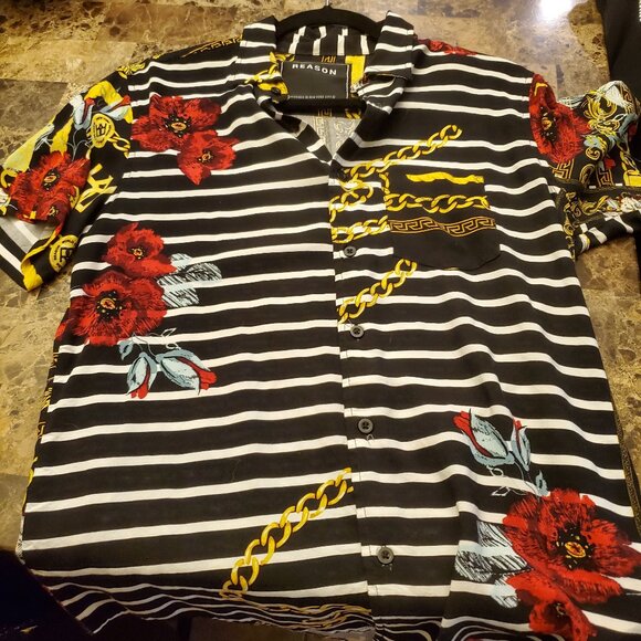 Reason brand button shirt - Picture 1 of 3